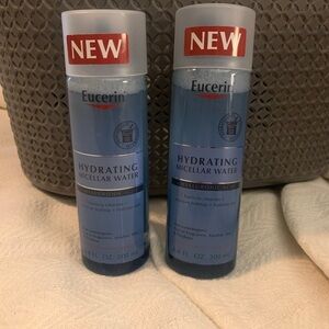 2 Bottles of Eucerin Hydrating Micellar Water - Blue